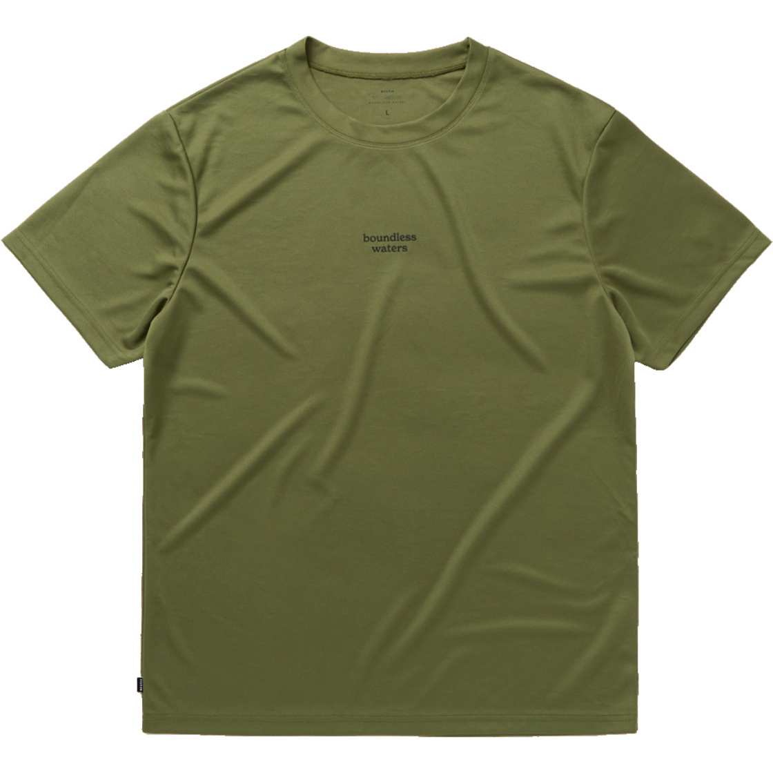 2026 Mystic Mens Tactic Short Sleeve Loosefit Quickdry Top 35001.250221 - Olive Green